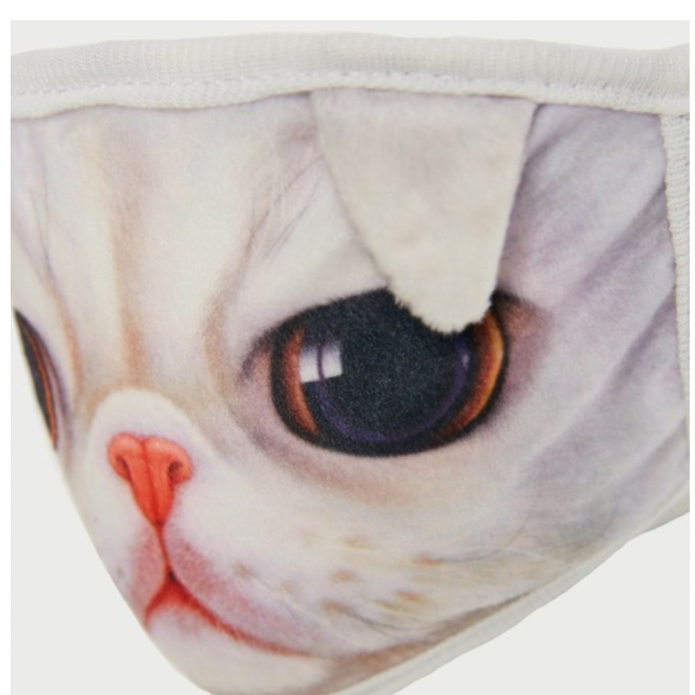 Cat Unisex  Reusable Washable Face Mask - Picture 4 of 5
